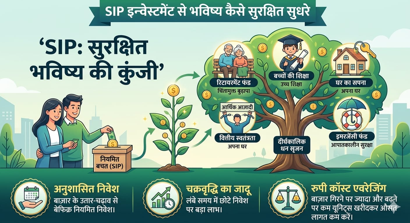 SIP investment plan for financial future and long term wealth creation